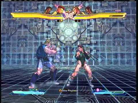 Street Fighter X Tekken: MONSHIROCHOU (Cammy-Ryu) vs. pikagoma (Abel-Julia) SD