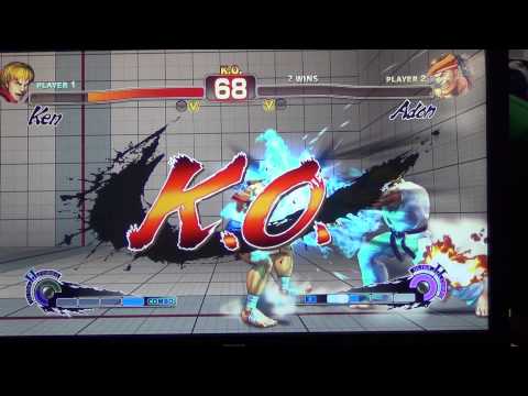 WNF Super Street Fighter 4 AE NGL Chris (Ken) vs Blockbuster Jon (Adon)