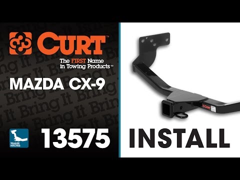Trailer Hitch Install: CURT 13575 on a Mazda CX-9