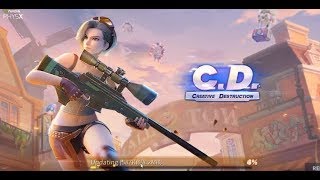 【CreativeDestruction】fortniteっぽい謎ゲーをプレイしてみる