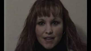 Amateur hungarian redhead teen girl before action (casting)