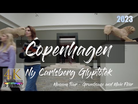 Copenhagen, Denmark | Ny Carlsberg Glyptotek | Museum Tour | City Tour | 4K | Winter | 2023