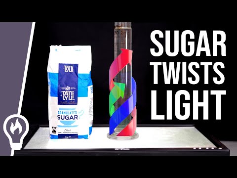 Why Does Sugar Always Push Light To The Right?