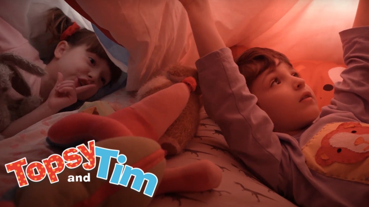 Eğlenceli Yatak Ölçme Macerası! | Topsy ve Tim - WildBrain | Çocuk Filmleri