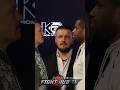 Oleksandr Usyk SIZES UP Daniel Dubois in INTENSE face off at press conference!