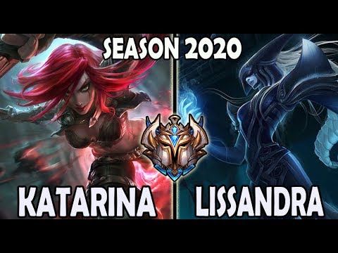 Faker KATARINA vs LISSANDRA [ MID ] Lol Challenger Korea