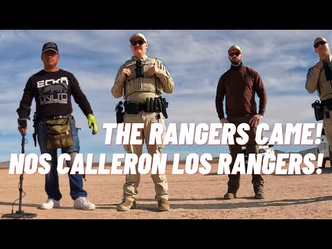 Detector Nevada- Metal Detecting in a dry lakebed/ Detectando Metales en cama de Lago seco.