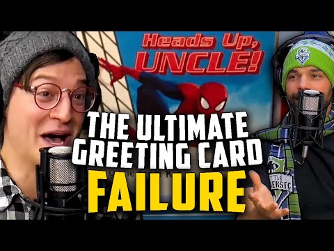 How Did This Incredibly Depressing Spider-Man Greeting Card Get Approved... // Greeting Card Fail