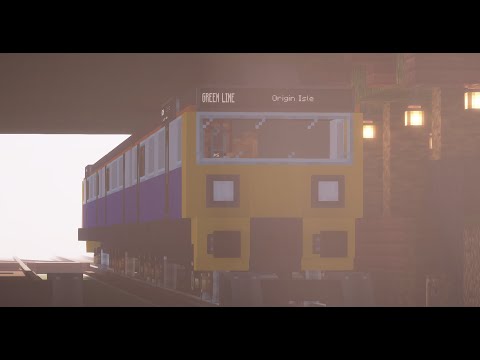 Minecraft: Create Trains - A Very Long Train Journey