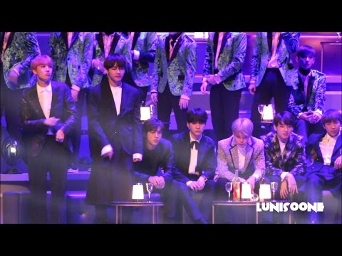 [HD] 161202 BTS Reaction to ZICO CRUSH DEAN Stage in MAMA HK