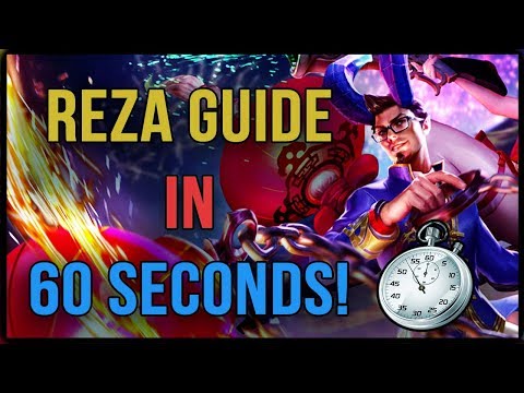REZA GUIDE IN 60 SECONDS! [with DOWSEY!]