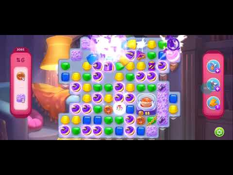 Homescapes Level 3085 - Super Hard Level Gameplay Story 🏡