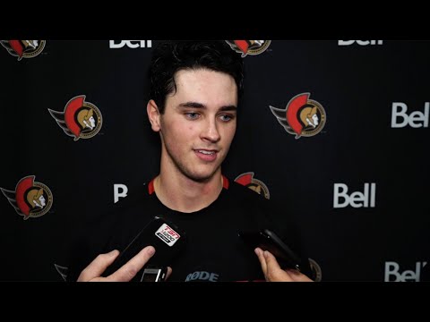 Shane Pinto Postgame Availability vs WPG - Sept. 27