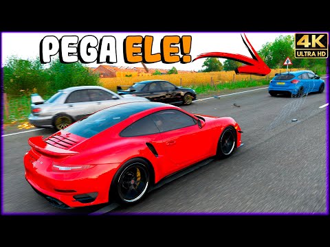 GOLIAS DA MONTANHA PEGA ESSE VAGABUNDO - Forza Horizon 4 "4K 60FPS"