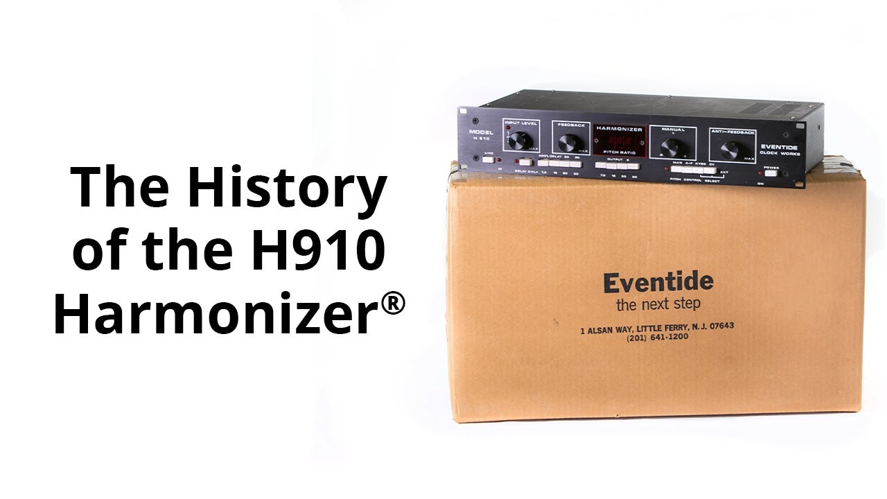 History of the Eventide H910 Harmonizer&reg; - YouTube