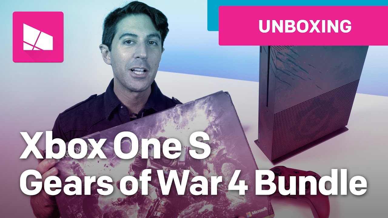 Gears of War 4 Xbox One S Unboxing! - YouTube
