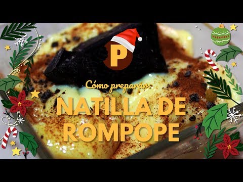 Natilla de Rompope