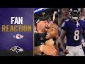 Watch M&T Bank Stadium Erupt After Ravens Beat Chiefs | Baltimore Ravens