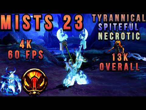 KYRIAN FURY WARRIOR M+ 23 MISTS (Tyrannical, Spiteful, Necrotic) - WoW Shadowlands 9.1