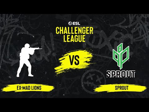 ex-MAD Lions vs Sprout | Map 1 Mirage | ESL Challenger League Season 41 : Europe