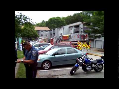 Bathroom fire Laurel Glen Apartments 76 apt 2 Buddington Rd, Groton,CT