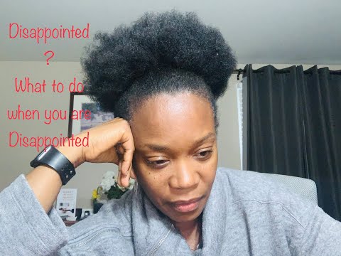 Disappointed?  How God Wants You to Deal With Your Disappointments