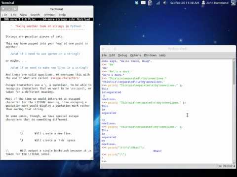 Python 04 Working With Strings