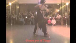 LUCILA BARDACH y MARCELO LAVERGATA bailando el Vals SIN RUMBO FIJO en SOHO TANGO