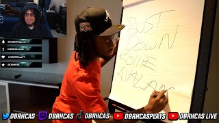 DBRHCas Reacts to Rapping Bust Down Rollie Avalanche For Record labels! (HE BROKE IT)