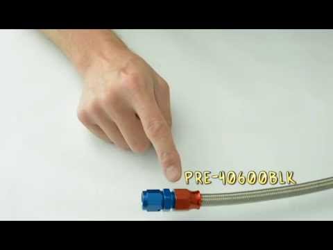 How to Install Hose Ends on Teflon Lined Braided Stainless Steel Hose