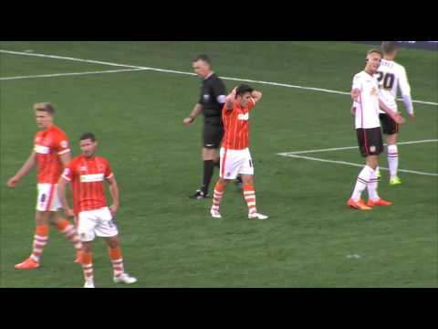 Blackpool 2-0 Crewe Alexandra: Sky Bet League One Highlights Season 2015/16