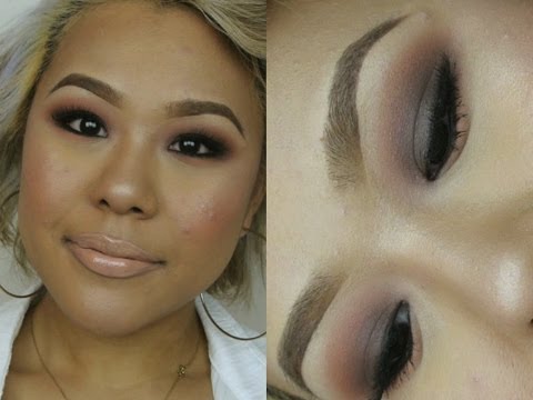 My Fav:Orange & Brown Smokey Eyes Tutorial 私のお気に入りオレンジ＆ブラウンスモーキーアイ