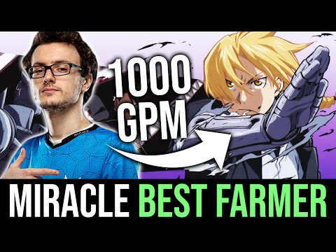 Miracle 1000 GPM — BEST FARMER Pick in Dota
