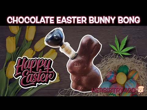 Chocolate Bunny Bong Easter DIY: 5 Simple Steps