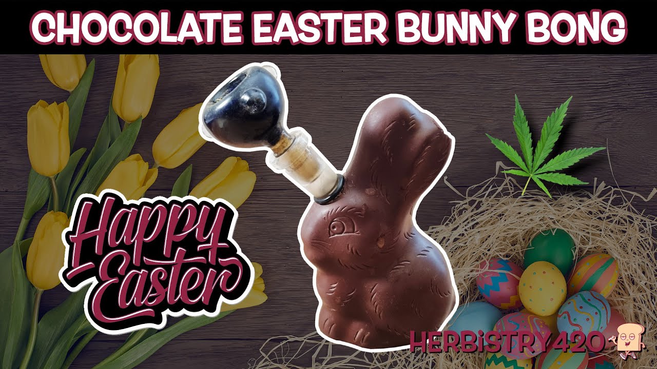 Chocolate Bunny Bong Easter DIY: 5 Simple Steps