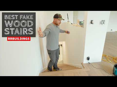 Best Looking Fake Wood Staircase I've Ever Seen: LVP from Flooret