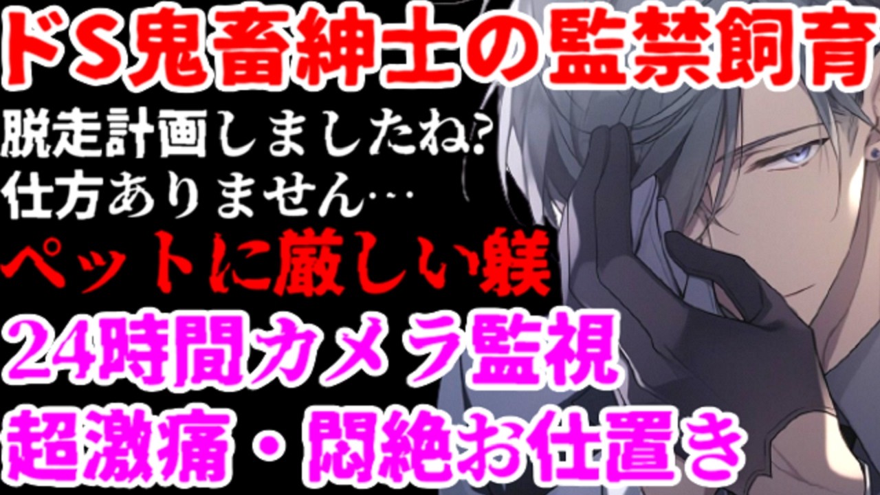 あなたの悶絶顔が大好きなヤンデレ紳士にペット扱いされて恐怖の躾を受ける痛みの監禁【サイコパス/豹変/女性向けシチュエーションボイスASMR】