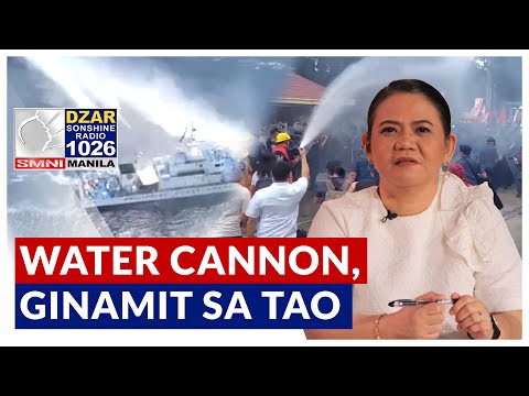 Pol. Analyst: Ang water cannon, ginamit na sa tao; Dapat ilagay 'yan sa South China Sea