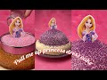 Pull Me Up Cake Tsunami Cake Tiktok Foodiebeats Cake Tsunami Disney Tangled Princess Dress Cake
