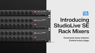 Video thumbnail for Introducing StudioLive SE Rack Mixers | PreSonus by PreSonus