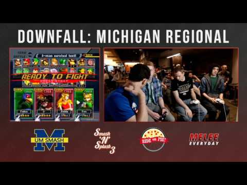 Downfall - Drephen & TM vs. Beach & Ginger - SSBM - Doubles Losers Quarters