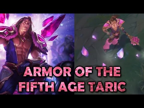 Armor of the Fifth Age Taric - Skin Preview - League of Legends