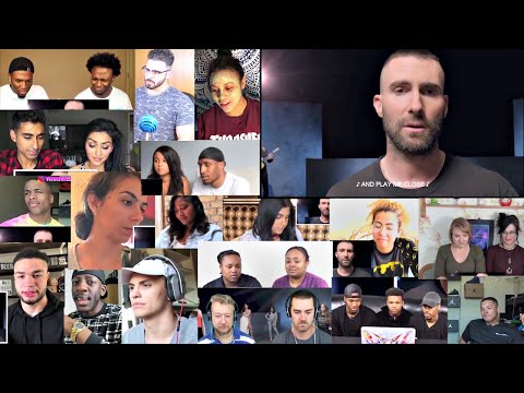 Maroon 5 - Girls Like You (Feat. Cardi B) Reaction Mashup