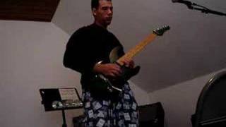 Earth Wind & Fire Jam - Guitar Solo - Performed By Alan
