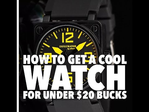 How to have a cool watch around $20 Bucks!