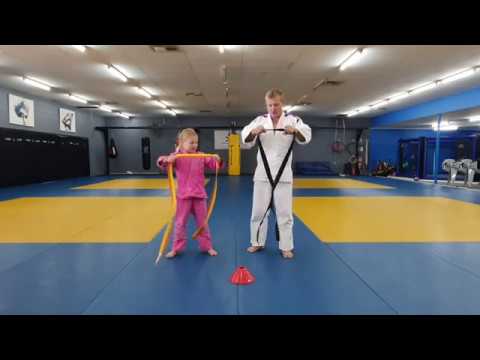 Kids at home Judo class - session 1