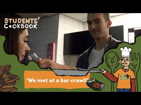 Carrot cake with flat mates Andres and Esteban | STUDENTS' COOKBOOK