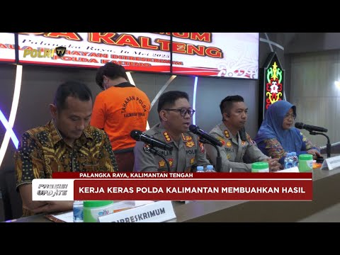 PRESISI UPDATE: POLDA KALTENG UNGKAP KASUS PEMBUNUHAN WANITA HAMIL 17/05/2025 14.00