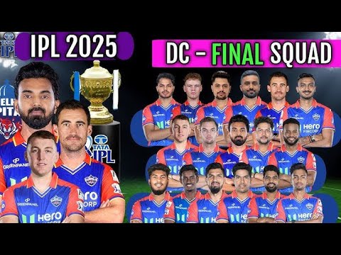DC IPL 2025 PLAYERS SQUAD AND PRICE !! #delhicapitals !! #dc !! #klrahul !! #ipl2025 !! #dcsquad