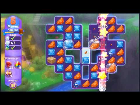 Wonka's World of Candy Level 492 - NO BOOSTERS + FULL STORY 🍫 | SKILLGAMING ✔️